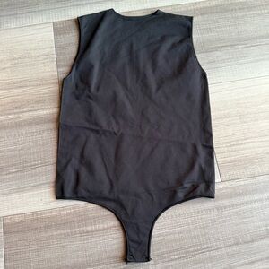 SKIMS Black Tank Top Bodysuit
